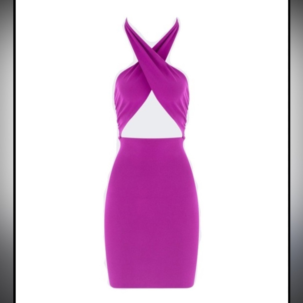 ZEYNEP ARCAY Halterneck Mini Knit Dress 8